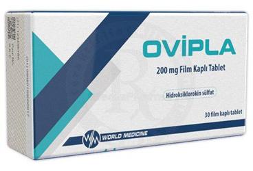 OVIPLA 200 mg film kaplı tablet { 8680199093674 } kutu görseli