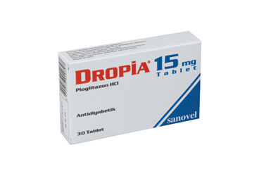 DROPIA 15 mg 90 tablet { Arven } kutu görseli