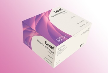 DESAL 20mg/2 ml IM/IV 5 ampül { Metin Ecza } kutu görseli