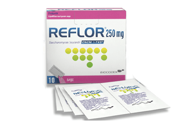 REFLOR 250 mg liyofilize toz içeren 10 saşe kutu görseli