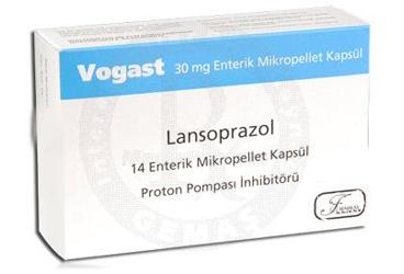 VOGAST 30 mg 14 mikropellet kapsül {Actavis} kutu görseli
