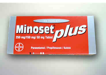 MINOSET PLUS 30 tablet {Bayer} kutu görseli