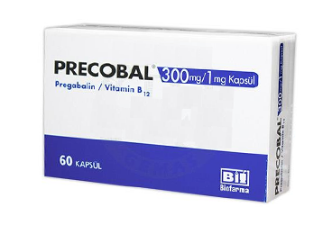 PRECOBAL 150 mg /1 mg 60 kapsül kutu görseli