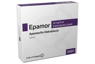EPAMOR 50 mg/5 ml enjeksiyonluk çözelti (5 ampül) kutu görseli